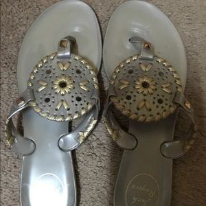 Grey Jelly Jack Rogers